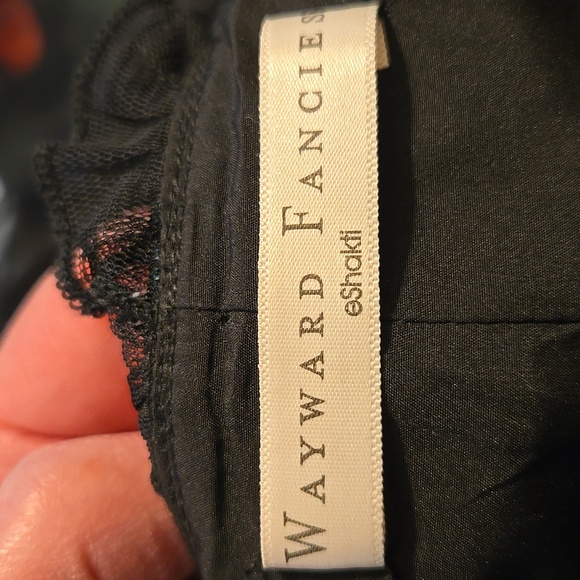 Wayward Fancies eShakti Faux Duponi Silk Taffeta Overlay Cocktail Formal Dress - Picture 8 of 14